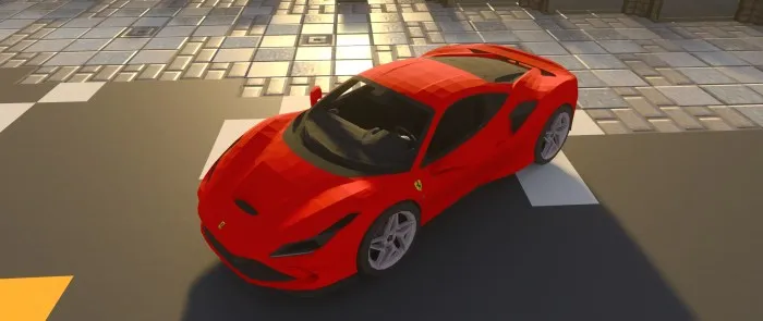 Ferrari F8 Tributo — Minecraft mod, rasm 4