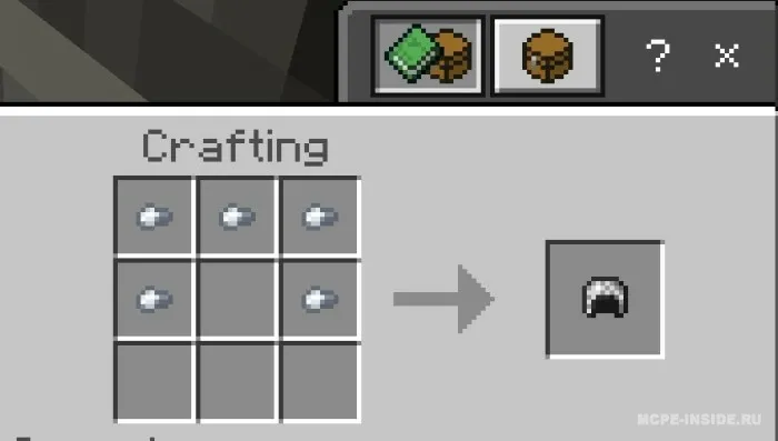 Yasaladigan zanjir sovut — Minecraft mod, rasm 3