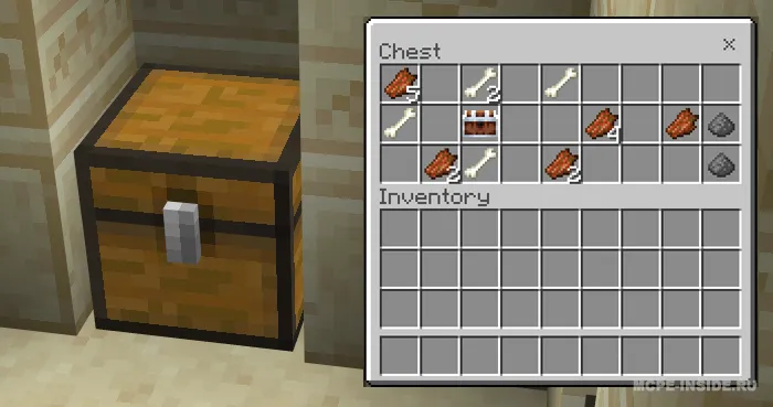 Omadli sandiq — Minecraft mod, rasm 1