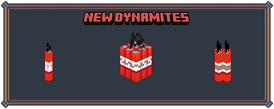 Dynamites Overhaul — Minecraft mod, rasm 2