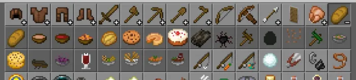 Nodir taom — Minecraft mod, rasm 1