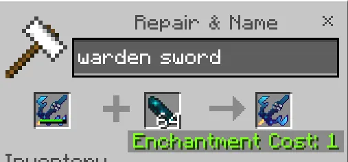 Warden'dan eng yaxshi o'lja — Minecraft mod, rasm 2