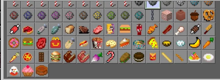 Gurmanlar taomi — Minecraft mod, rasm 1