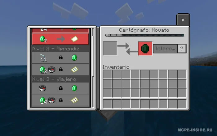 Ko'rinadigan bitimlar — Minecraft mod, rasm 2