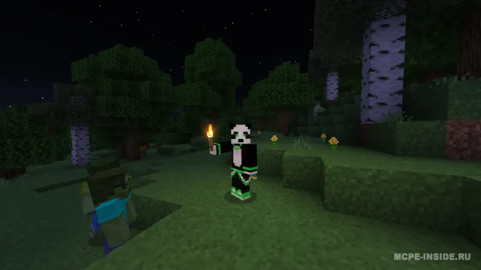 Dinamik yoritish — Minecraft mod, rasm 1