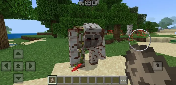 Eski golem — Minecraft mod, rasm 1