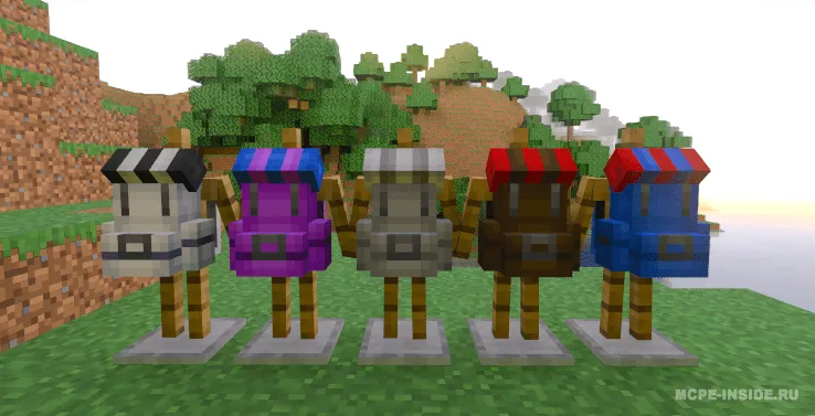 Ekspeditsiya ryukzaklari — Minecraft mod, rasm 2