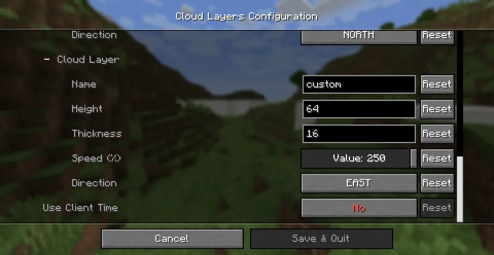 Cloud Layers — Minecraft mod, rasm 5