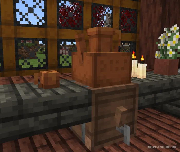 Portlovchi ekinlar — Minecraft mod, rasm 1