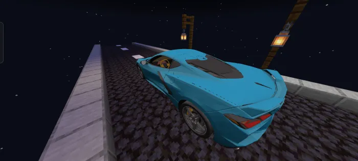 Chevrolet Corvette Stingray — Minecraft mod, rasm 1