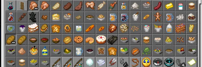 Peru gastronomik zavqi — Minecraft mod, rasm 1