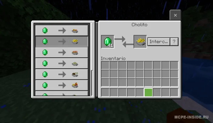 Peru gastronomik zavqi — Minecraft mod, rasm 2