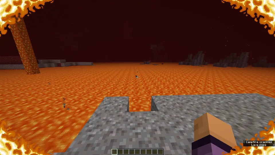 FireHud — Minecraft mod, rasm 2