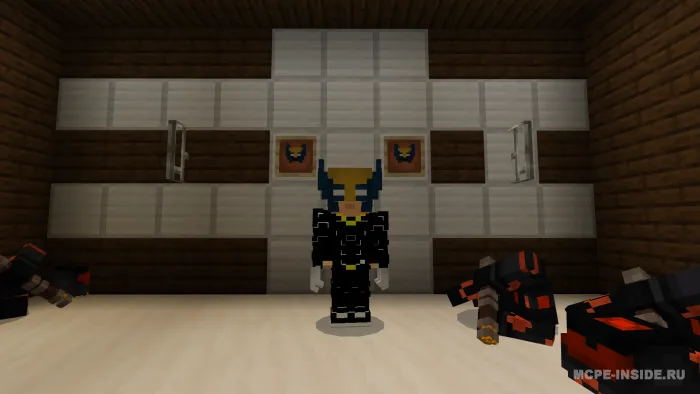 Deadpool va Wolverine - Antiqahramanlar jangi — Minecraft mod, rasm 4