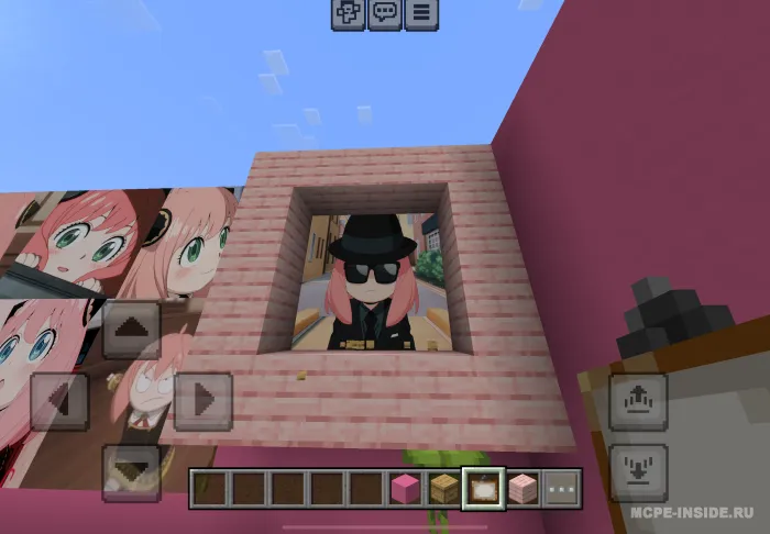 Anya Forger rasmlari — Minecraft mod, rasm 2