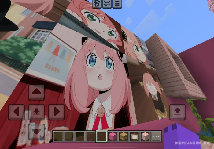 Anya Forger rasmlari — Minecraft mod, rasm 3