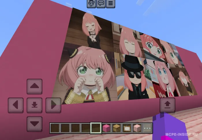 Anya Forger rasmlari — Minecraft mod, rasm 4