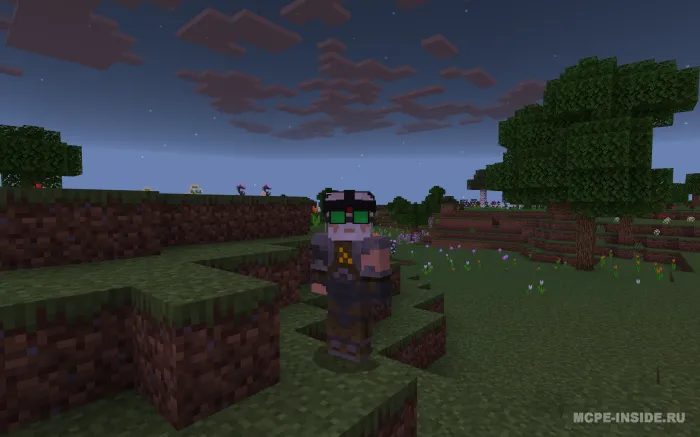 Tungi ko'rish ko'zoynagi — Minecraft mod, rasm 2