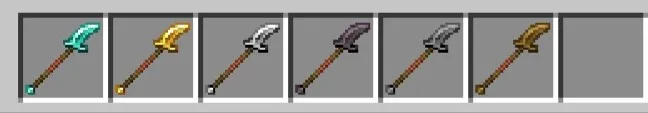 Sparta qurollari — Minecraft mod, rasm 4