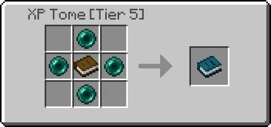 Tajriba kitobi — Minecraft mod, rasm 2