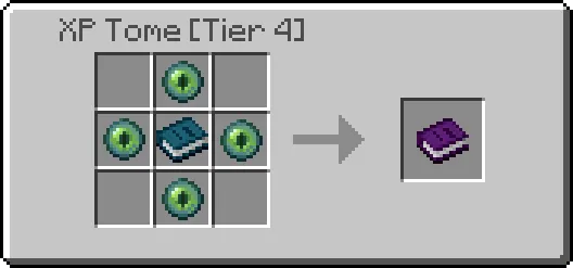 Tajriba kitobi — Minecraft mod, rasm 3