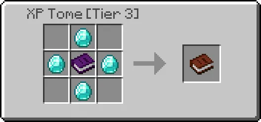 Tajriba kitobi — Minecraft mod, rasm 4