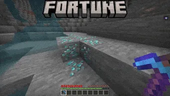 Kon qazuvchi — Minecraft mod, rasm 1