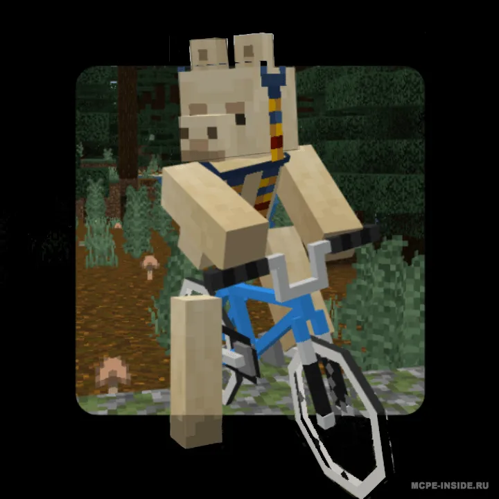 BMX velosipedi — Minecraft mod, rasm 1
