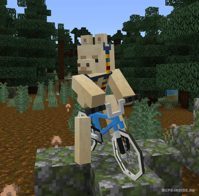 BMX velosipedi — Minecraft mod, rasm 2