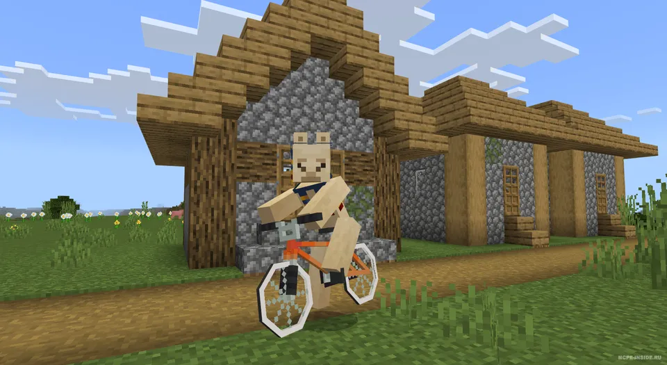 BMX velosipedi — Minecraft mod, rasm 4