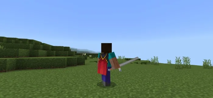 Maxsus 3D qilich — Minecraft mod, rasm 1