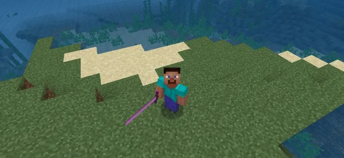 Maxsus 3D qilich — Minecraft mod, rasm 2