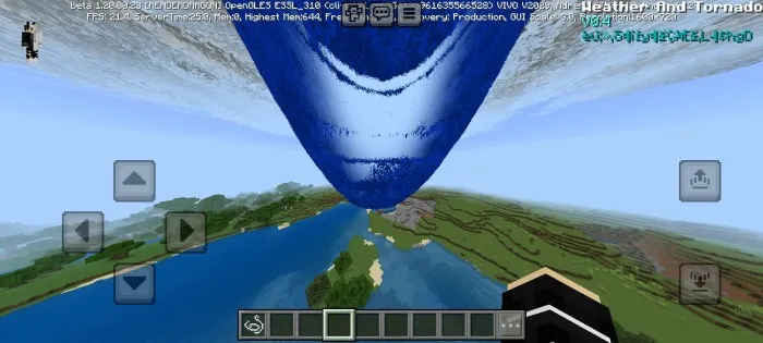 Ob-havo va tornado — Minecraft mod, rasm 4