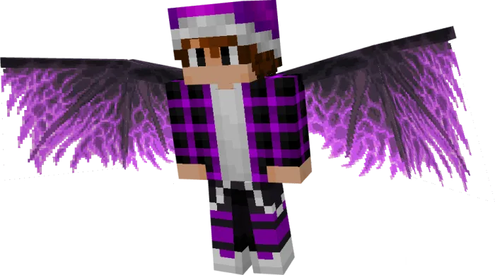 Qora ajdarho qanotlari — Minecraft mod, rasm 1