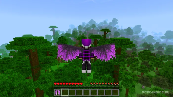 Qora ajdarho qanotlari — Minecraft mod, rasm 3