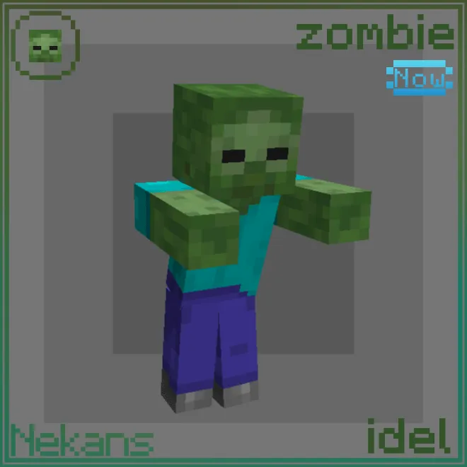 Moblar animatsiyasi — Minecraft mod, rasm 2