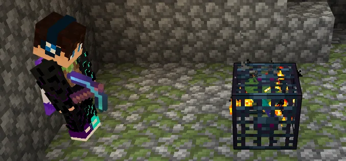 Spavner qazuvchi — Minecraft mod, rasm 4