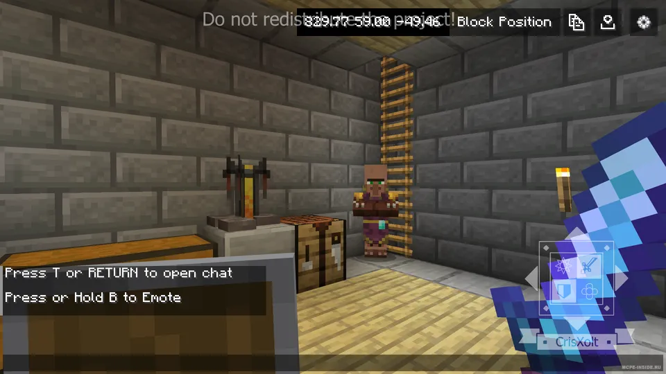 Pastki chat — Minecraft mod, rasm 2