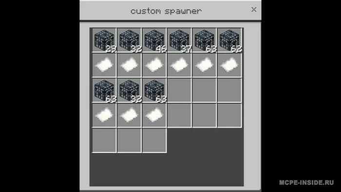 Foydalanuvchi spawneri — Minecraft mod, rasm 1