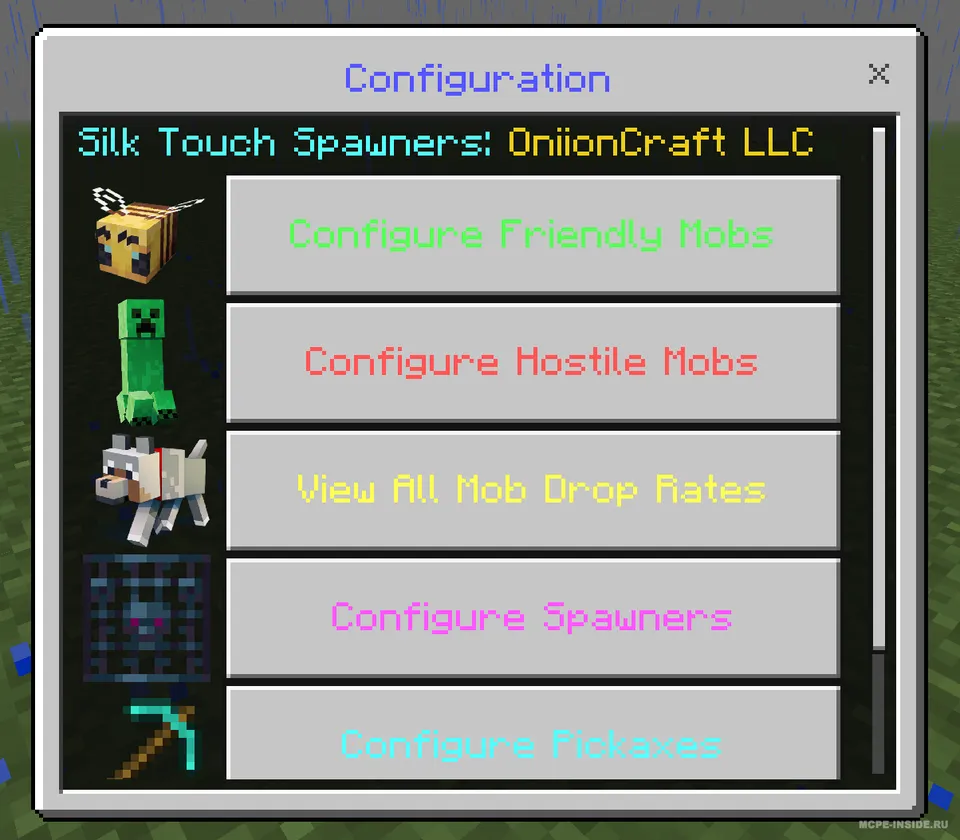 Spawnerlarni olish — Minecraft mod, rasm 1