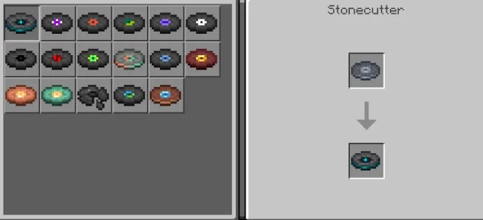 Yasaladigan disklar — Minecraft mod, rasm 2