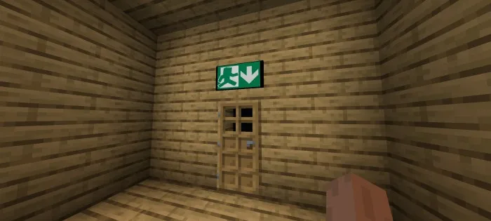Chiqish belgilari — Minecraft mod, rasm 2