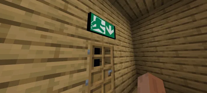Chiqish belgilari — Minecraft mod, rasm 3