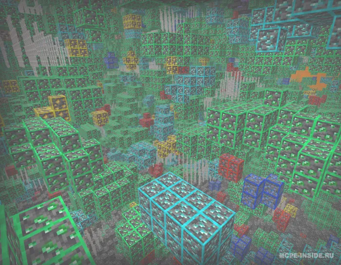 Yaxshilangan ruda generatsiyasi — Minecraft mod, rasm 2