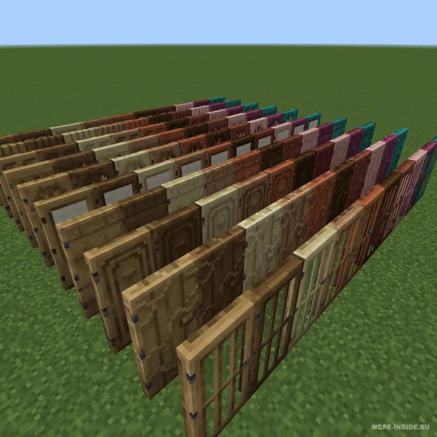 Ko'proq eshiklar — Minecraft mod, rasm 1