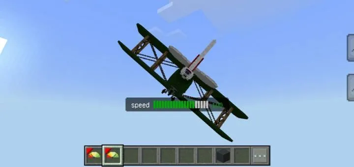 Samolyotlar — Minecraft mod, rasm 1