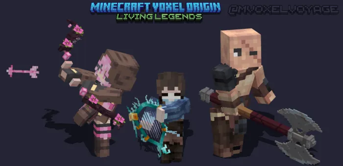 Tirik afsonalar — Minecraft mod, rasm 1