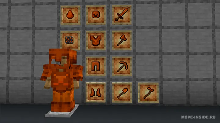 Jasper zirhi — Minecraft mod, rasm 1