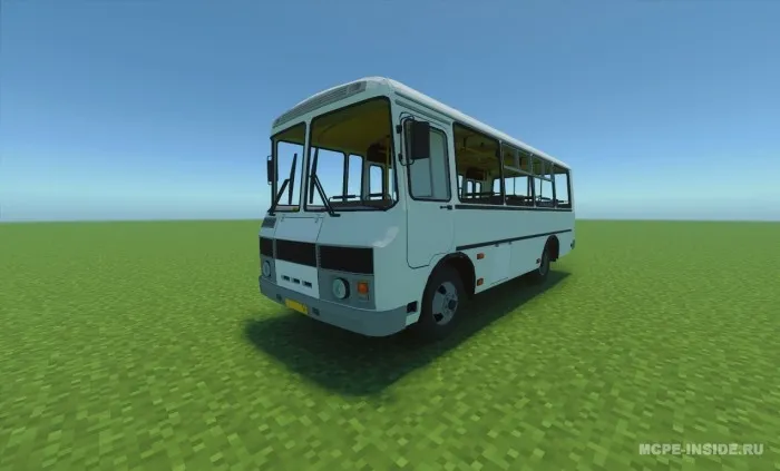 Avtobus PAZ 3205 — Minecraft mod, rasm 1