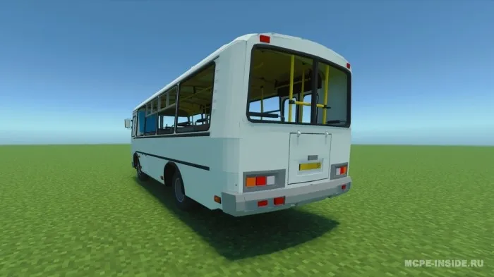 Avtobus PAZ 3205 — Minecraft mod, rasm 4